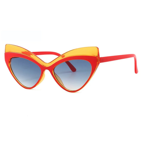 Audacious Vintage Cat Eye Sunglasses