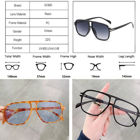 Wanderlust Retro Pilot Sunglasses