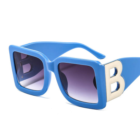 Bold Vintage Square Sunglasses