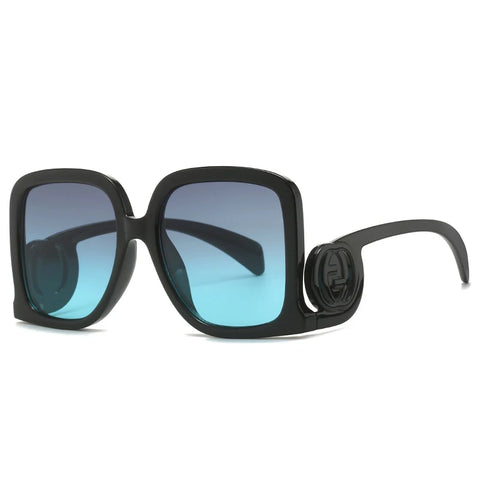 Vibrant Oversized Square Sunglasses