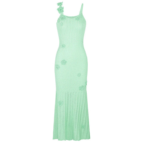 Radiant Floral Spaghetti Strap Maxi Dress