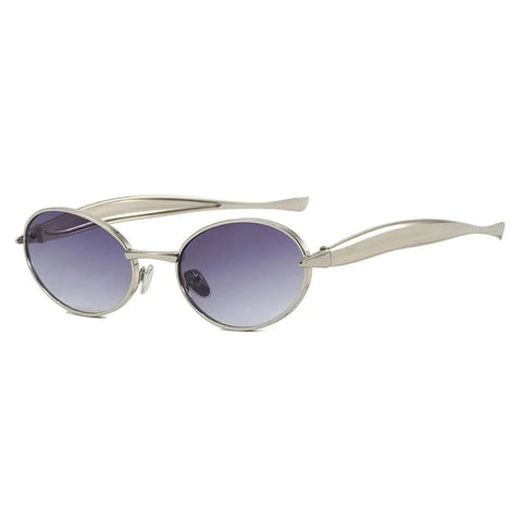 Fearless Gold Oversized Sunglasses