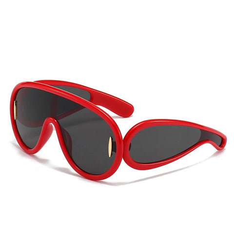 Daring Oversized Wave Sunglasses