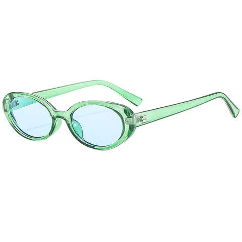 Wanderlust Oval Vintage Sunglasses