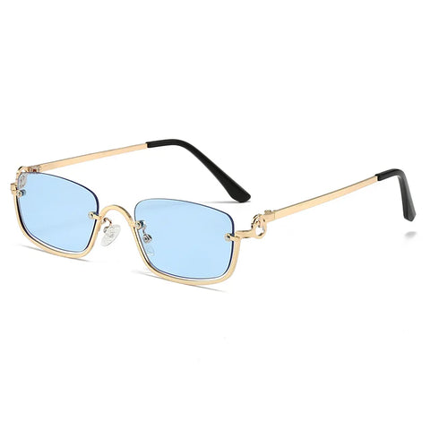 Confident Metal Mini Sunglasses