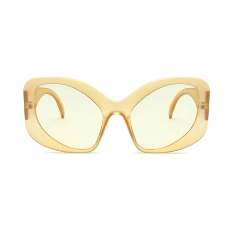 Daring Oversized Plastic Sunglasses