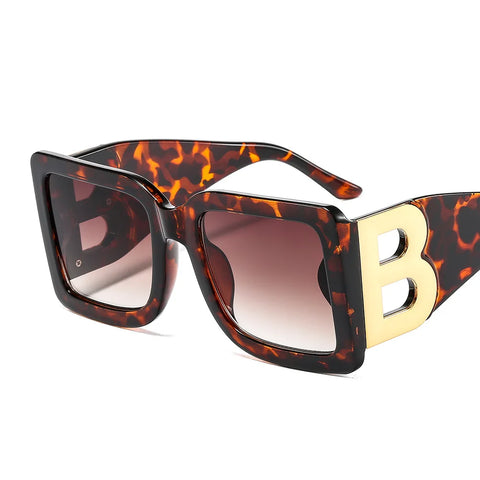 Bold Vintage Square Sunglasses