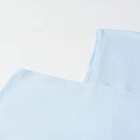 Ethereal Sheer Petal Trim Blouse