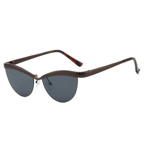 Fierce Gold Cat Eye Sunglasses