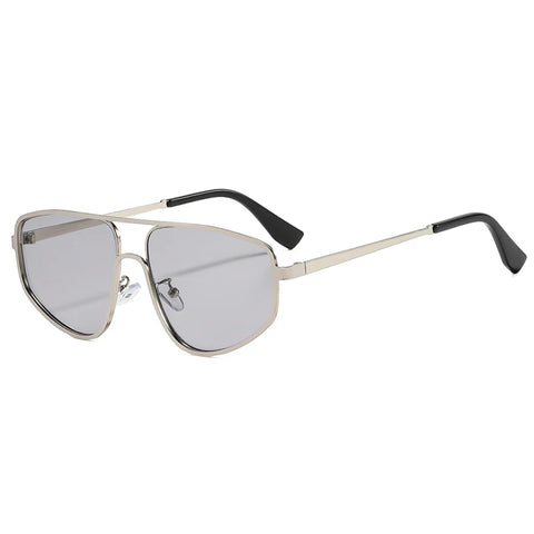 Daring Gold Metal Cat Eye Sunglasses