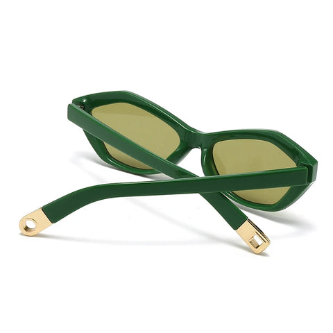 Daring Cat-Eye Geometric Sunglasses