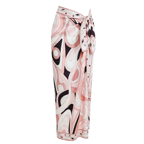 Vivacious Swirl Print Two-Piece Swimsuit