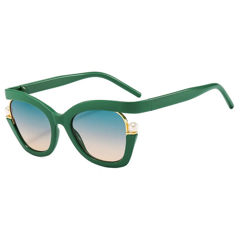 Radiant Pearl Cat Eye Sunglasses