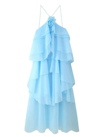 Elegant Tiered Ruffle Dress