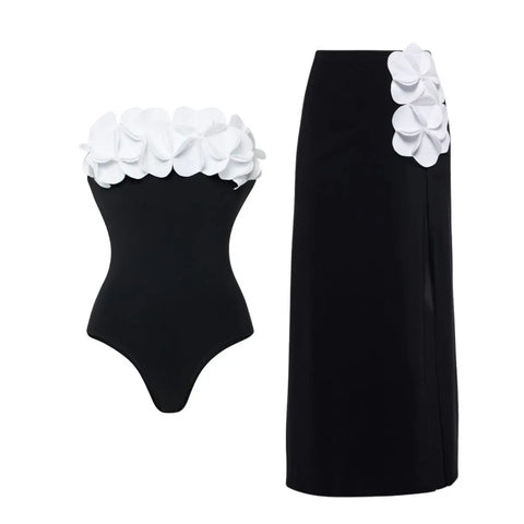 Radiant Petal One-Piece Swimsuit