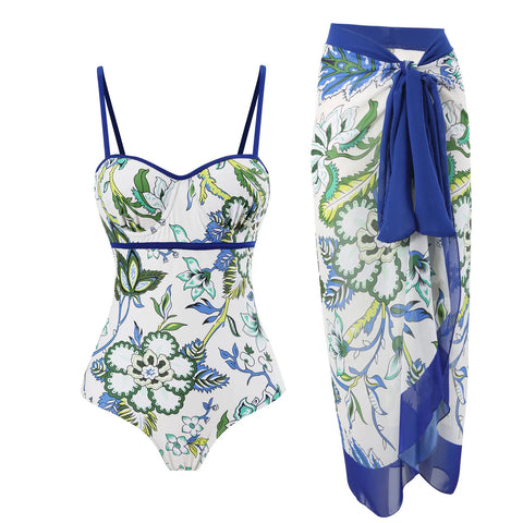Sovereign Printed Wrap Bikini Set