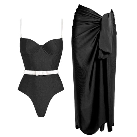 Worthy Bandeau Bodycon Swimsuit