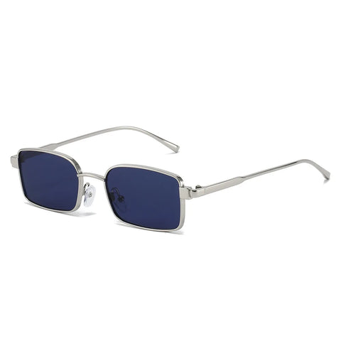 Daring Gold Rectangle Sunglasses