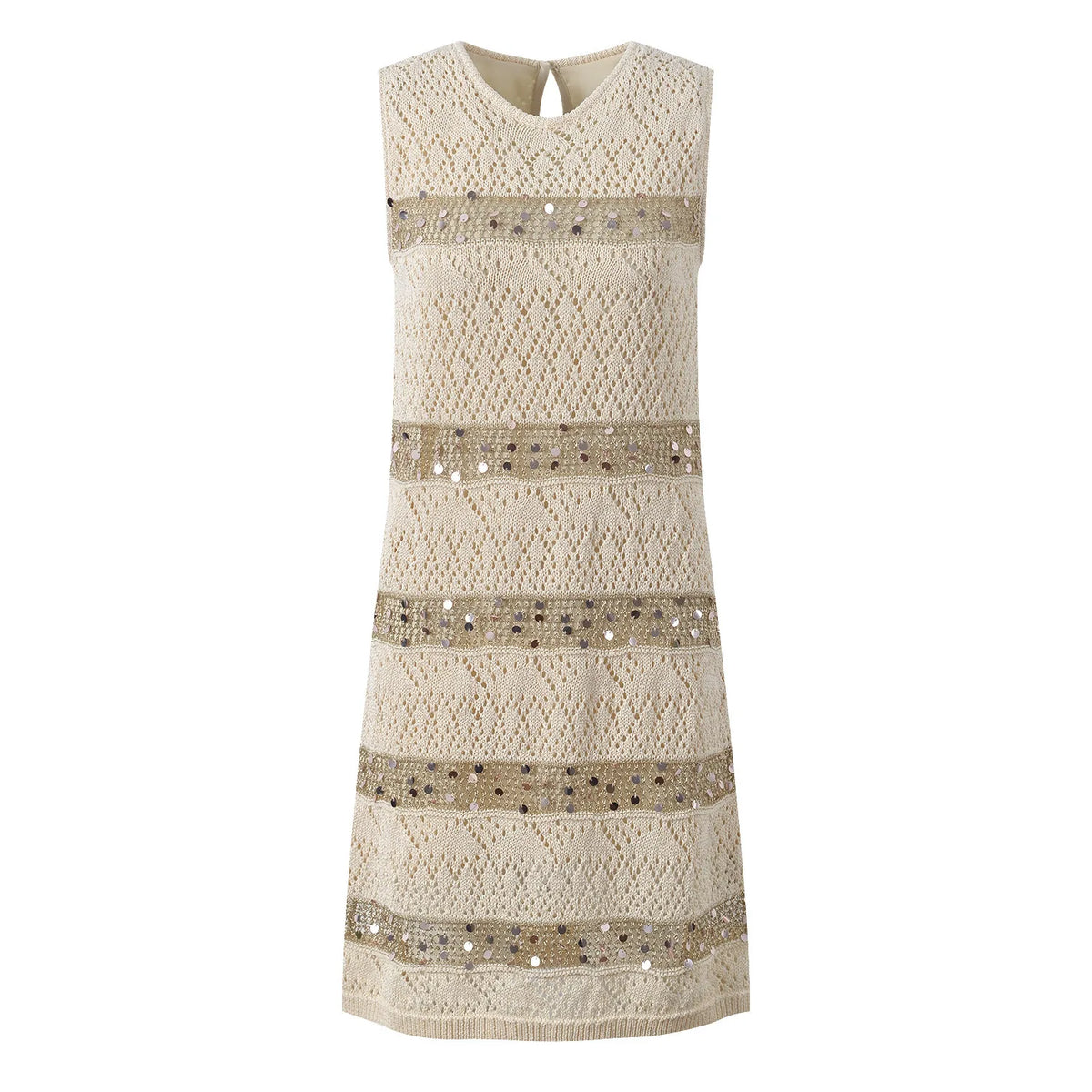 Radiant Sequin Knit Mini Dress