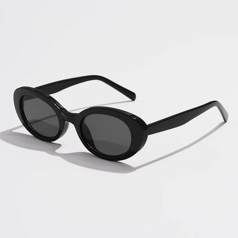 Bold Vintage Oval Sunglasses