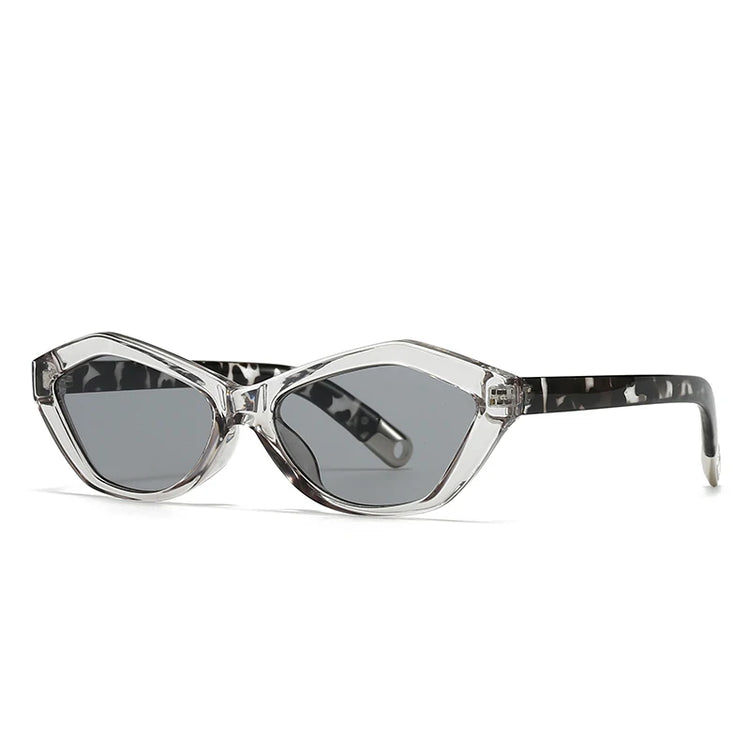 Daring Cat-Eye Geometric Sunglasses