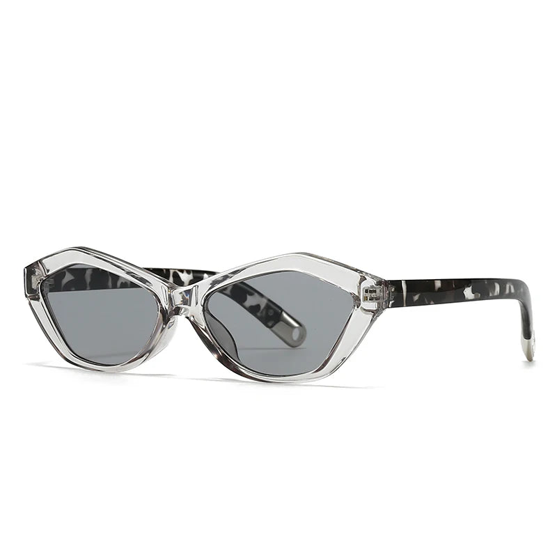 Daring Cat-Eye Geometric Sunglasses