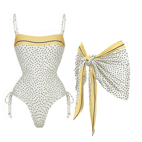 Radiant Polka Dot Bikini Set