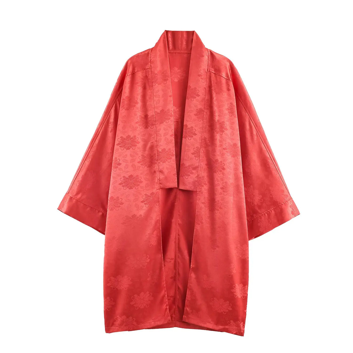 Radiant Printed Long Kimono