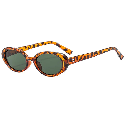 Wanderlust Oval Vintage Sunglasses