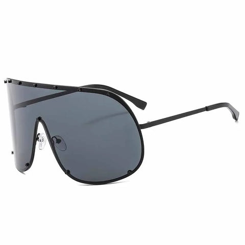 Unstoppable Oversized Rimless Sunglasses