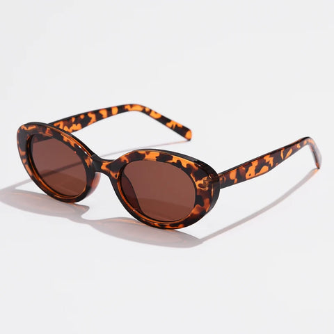 Bold Vintage Oval Sunglasses