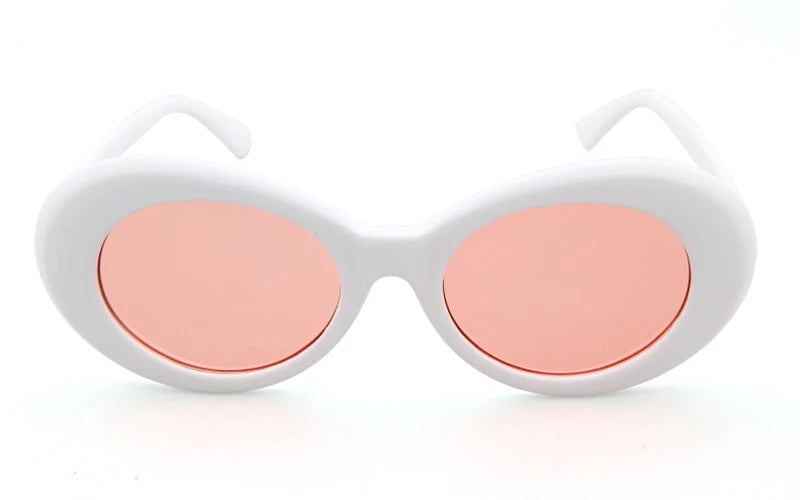 Daring Leopard Oval Sunglasses