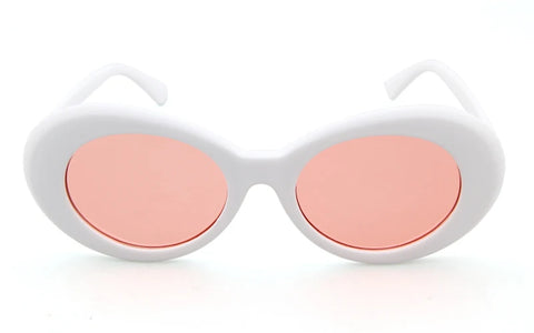Daring Leopard Oval Sunglasses
