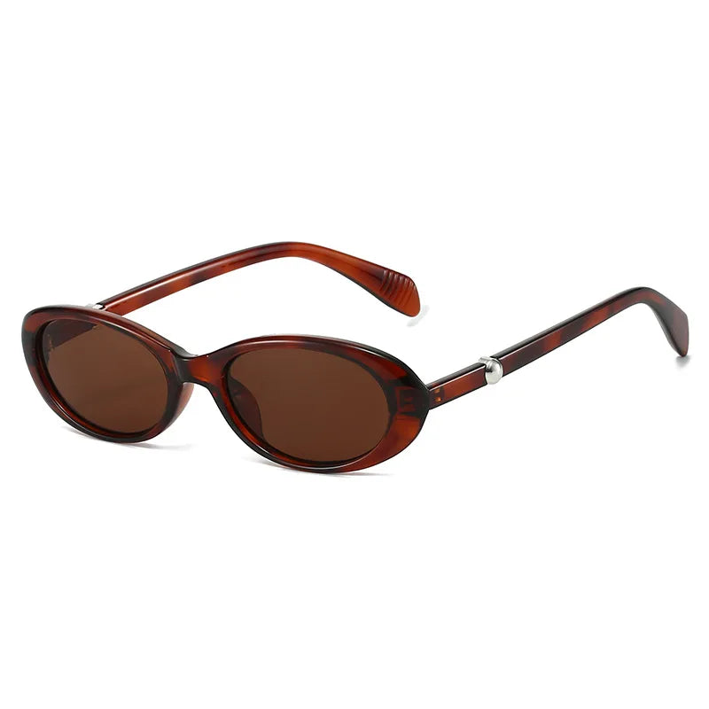 Audacious Oval Retro Sunglasses