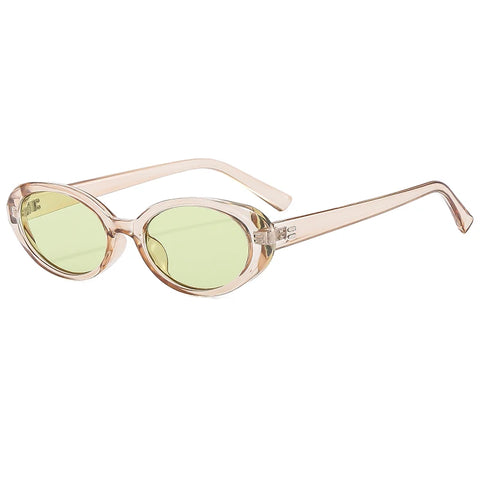 Wanderlust Oval Vintage Sunglasses