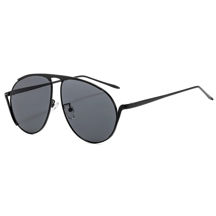Audacious Gold Metal Pilot Sunglasses