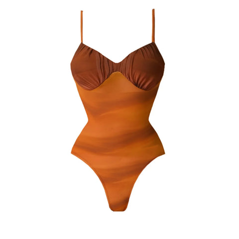 Radiant Ombre Mesh Bikini Set