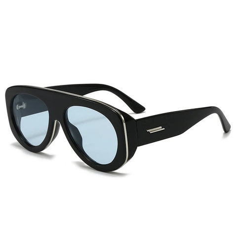 Audacious Oversized Pilot Sunglasses