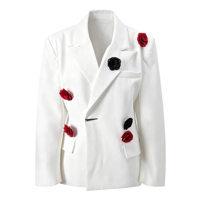 Audacious Floral Detail Blazer