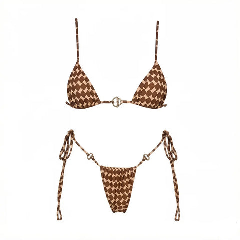 Fearless Cutout Printed Swimsuit