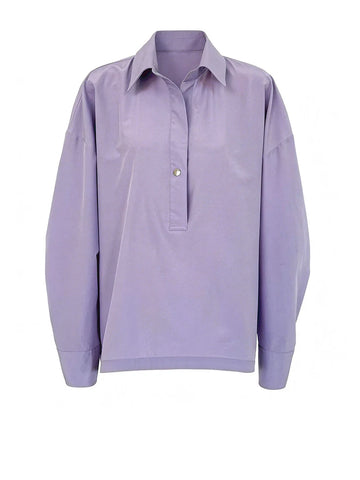 Elegant Loose Button Blouse