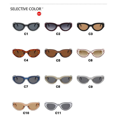 Audacious Cat Eye Sunglasses