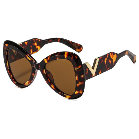 Elegant Butterfly Oversized Sunglasses