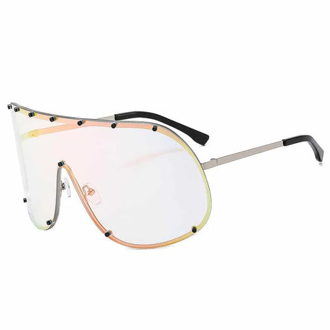 Unstoppable Oversized Rimless Sunglasses