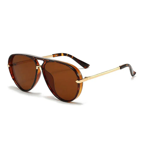 Wanderlust Orange Aviator Sunglasses
