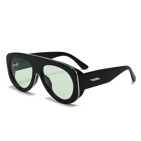 Audacious Oversized Pilot Sunglasses