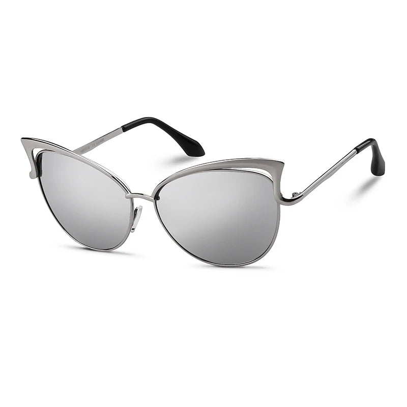 Radiant Gold Cat Eye Sunglasses