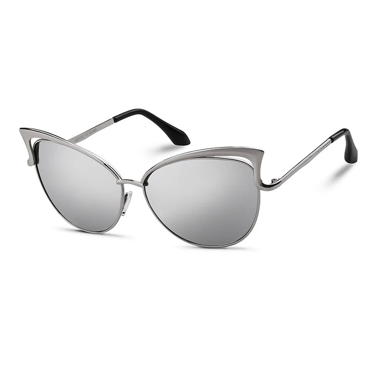 Radiant Gold Cat Eye Sunglasses