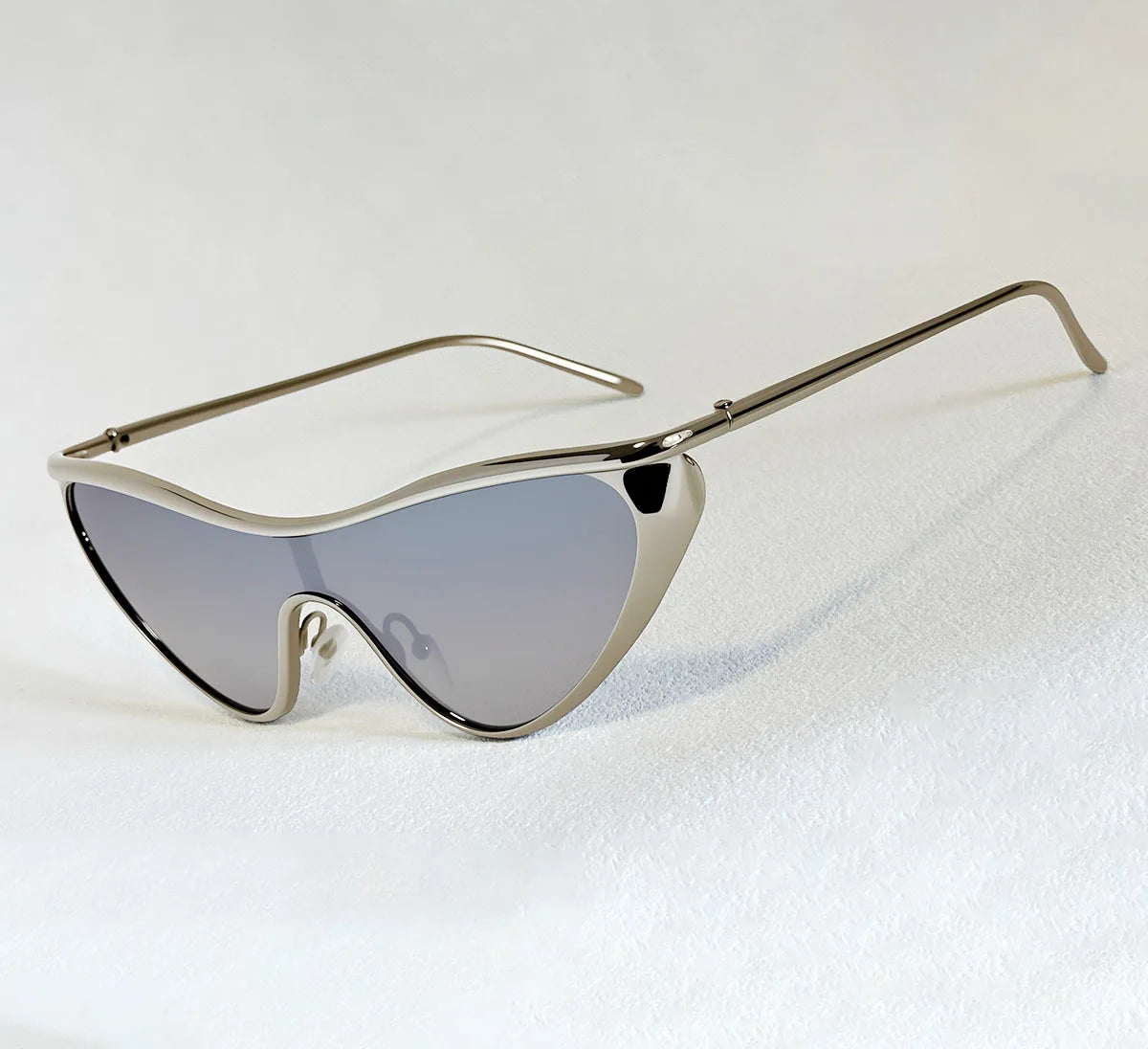 Radiant Gold Cat Eye Sunglasses