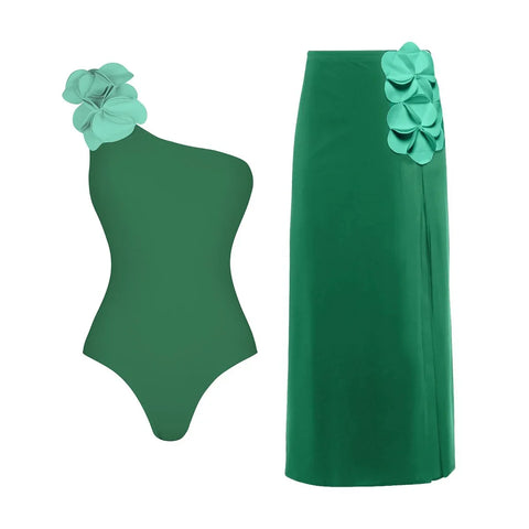 Radiant Petal One-Piece Swimsuit